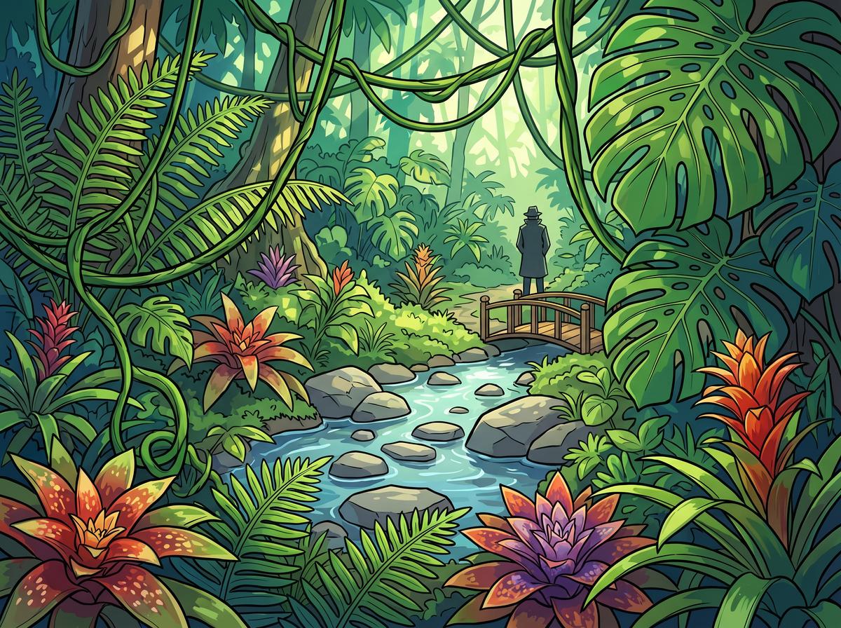 每日大赛植物视频-热带雨林探秘视频